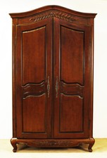 Solid wood Wardrobe hanging rail Clothes Storage louis french style 78243