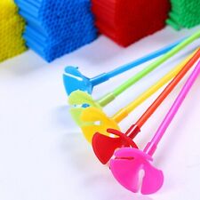 Balloon Sticks and Cups No Helium Choose Colourful Sticks cups Party Birthday UK