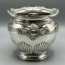 Antique Silver Plated Planter