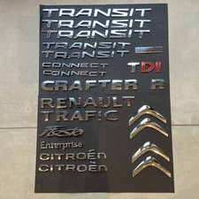 Van Door Badge emblem Genuine Ford Citroen VW crafter TDI Transit Connect Fiesta