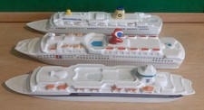 3 X Ceramic Models Of Cruise