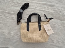 Rattan Crossbody Hand Bag NWT
