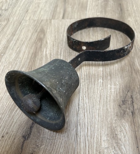Antique brass sprung curved - antique, &