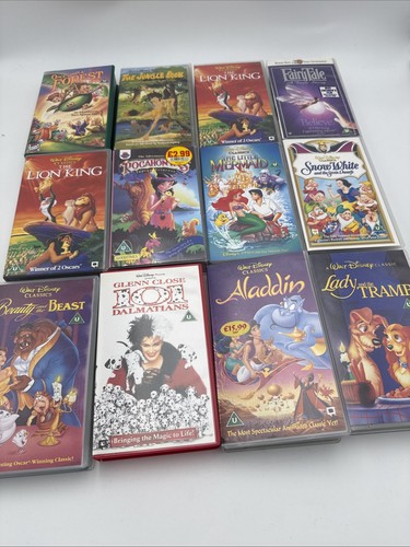 Kids vhs bundle x12 - vhs, mostly
