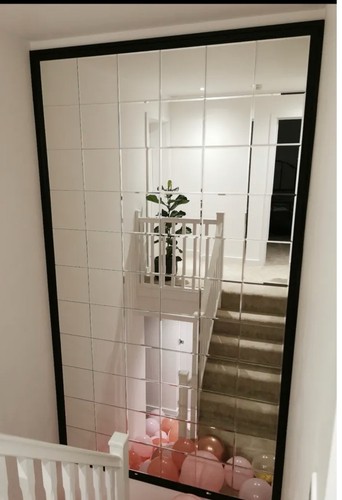 4mm mirror bevelled wall tiles - wall,