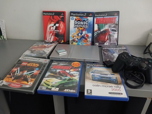 Ps2 slimline console 8 - ps2, &