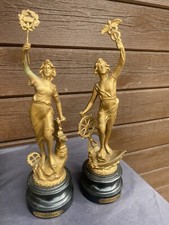 L’ Industries & Le Commerce Spelter Figures