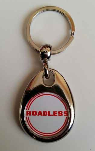 Roadless tractor keyring - roadless,
