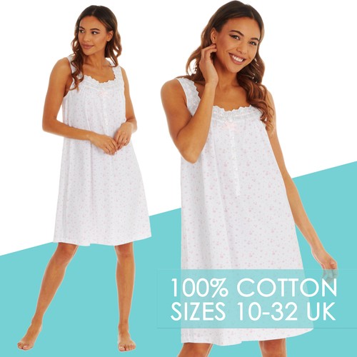Ladies 100 cotton sleeveless - 100%,