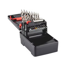 Würth 3-in-1-Sortiment mit HSCo-Spiralbohrern SMART STEP EU+ DIN 338, Bits NEU