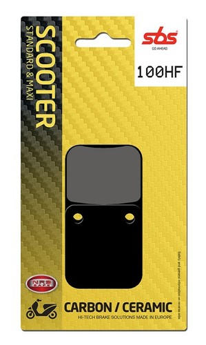 Sbs 100hf rear brake - pads, pgo