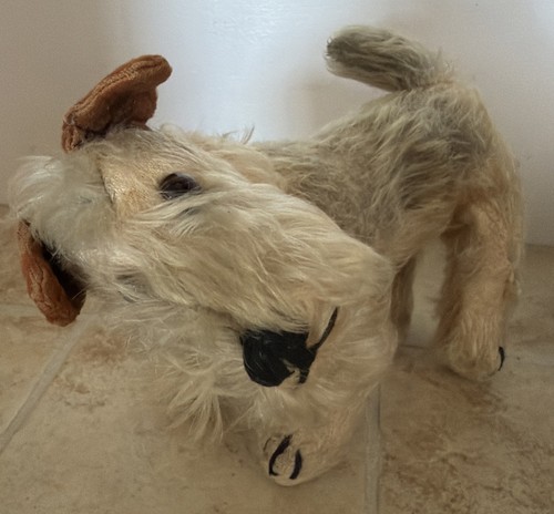 Vintage steiff fox terrier - vintage, steiff?