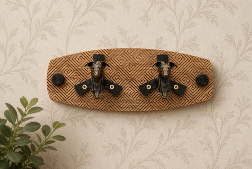 Greyhound wall hook - greyhound, –