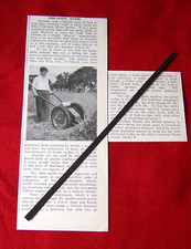 ALLEN UNIVERSAL MOTOR SCYTHE 1959 ORIGINAL VINTAGE ARTICLE CLIPPING