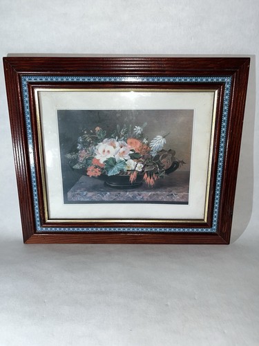 Vintage wooden picture - frame, &