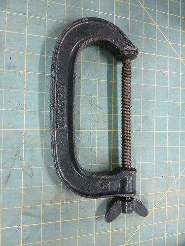 Record vintage clamp - record, no.6