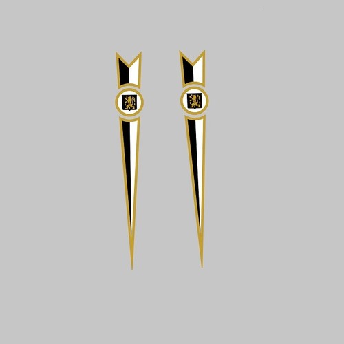 Peugeot fork decals stickers - peugeot, decals,