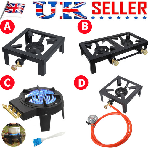 Camping stove double - stove, double/single