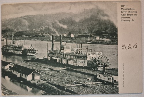 Vintage postcard monongahela - postcard,