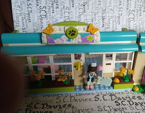 Lego friends vet clinic 100 - friends, clinic,100%