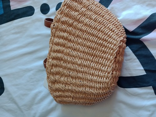 Nwt rattan style bag from - nwt,