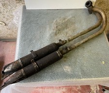 Double Port Exhaust System Vintage Motorcycle Prewar Zündapp DKW NSU Ardie