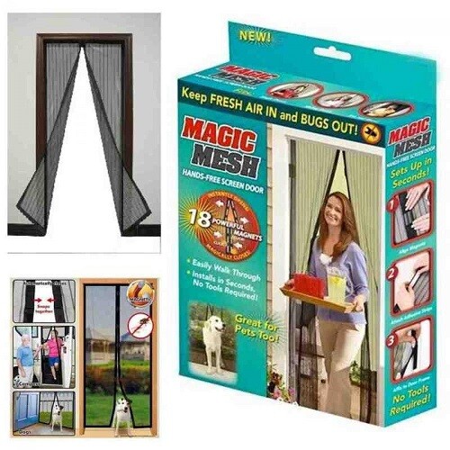 Insect mesh net magnetic - mesh,