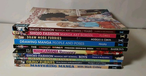 Manga drawing books lot - drawing,