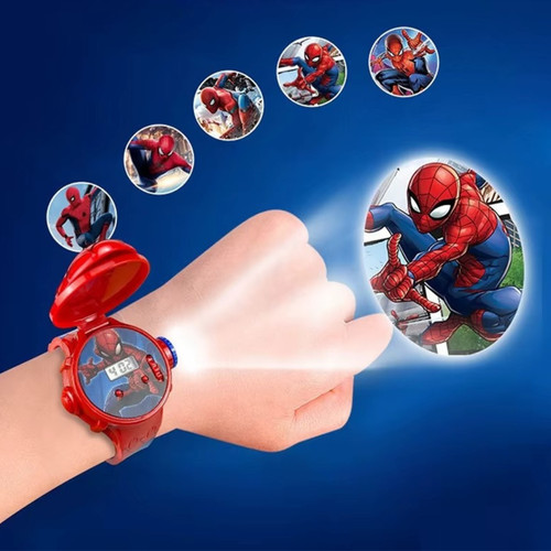 Children spiderman watch - children,