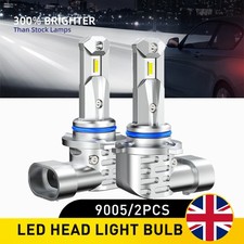 2× 9005 HB3 H10 LED Headlight