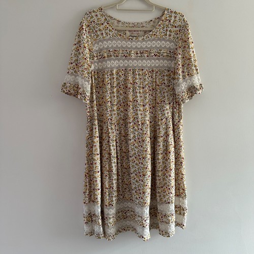 Falmer heritage floral dress - falmer,