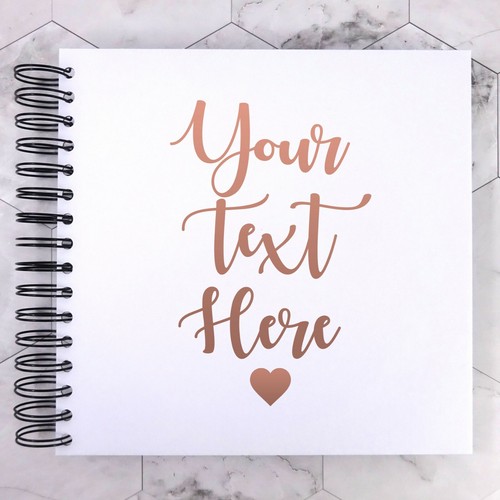 Rose gold personalised - rose,