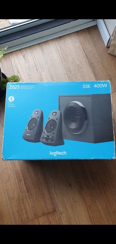 Logitech speaker system z623 - system,