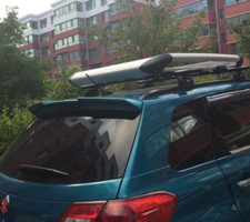 Unpainted Rear Trunk Spoiler