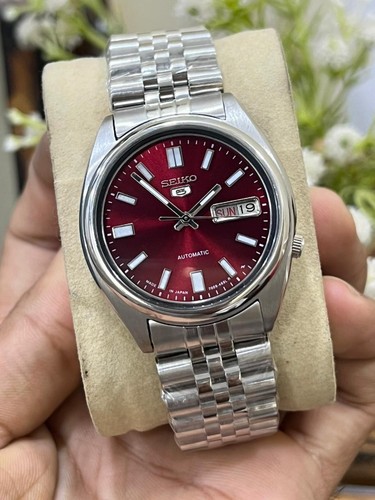 Seiko automatic cherry red - automatic,
