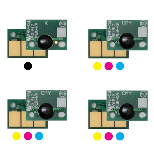 Toner chip c - 4x, fits