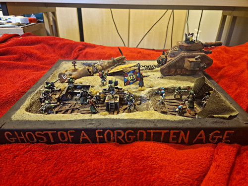 Warhammer 40k diorama - 40k, with