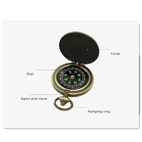 Pocket compass accurate high - compass,