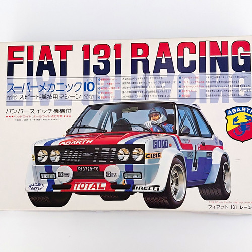 Fujimi fiat 131 - fujimi, racing