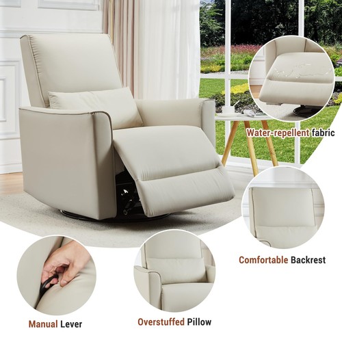 360 swivel rocking - 360°,