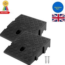 Black Plastic Curb Ramp Set