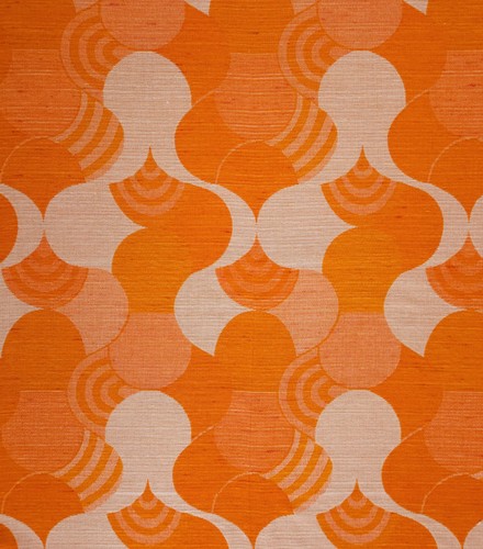 Vintage curtain fabric - vintage, by