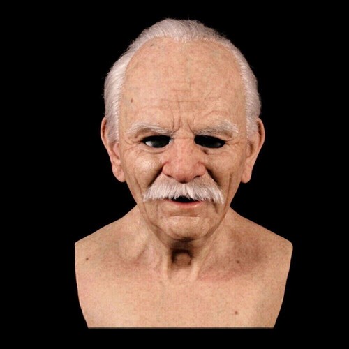 Latex old man - old, disguise