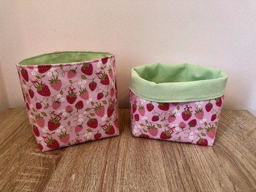 Handmade fabric storage gift - fabric, storage/gift
