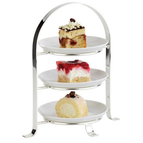 Tier chrome afternoon tea - tier,