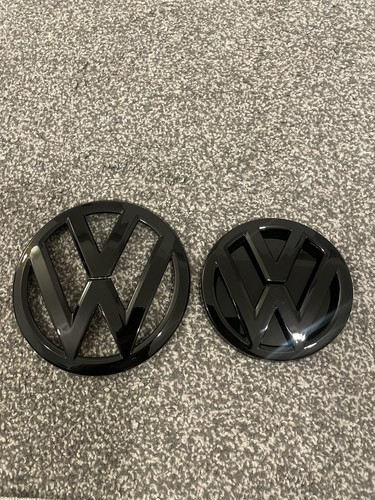 Front rear grille badges - front, &