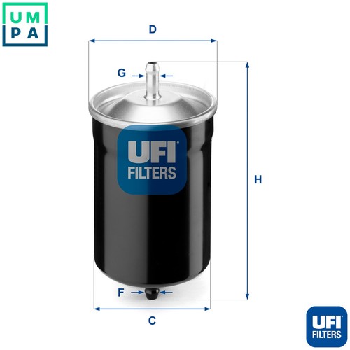 Fuel filter 500 for - 31.500.00,