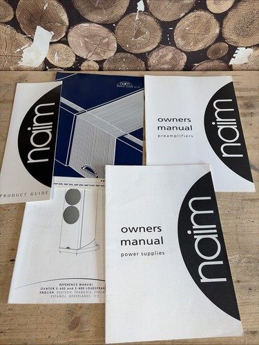 Naim audio manuals - manuals, amplifiers