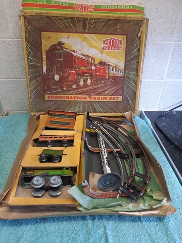 Vintage mettoy tin toy wind - -mettoy,
