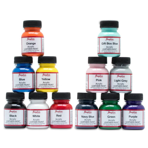 Angelus acrylic leather - leather, paint